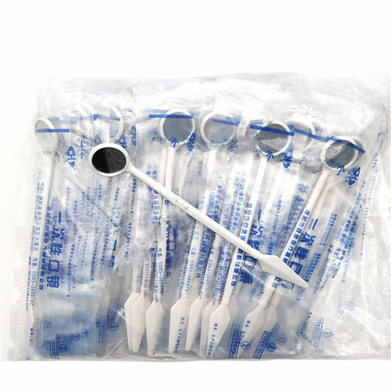 Teeth Whitening For Photos - 使い捨てプラスチック製歯科用ミラー,100個,口腔内,歯科医用ツール,歯のホワイトニング,試験,ガラス反射板