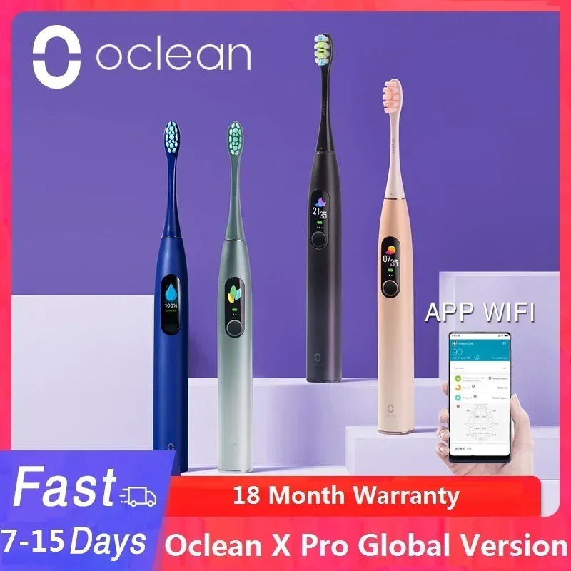 Electric Toothbrush Sonic - Oclean X Pro ソニック電動歯ブラシ ホワイトニング歯ブラシ バイブレーター