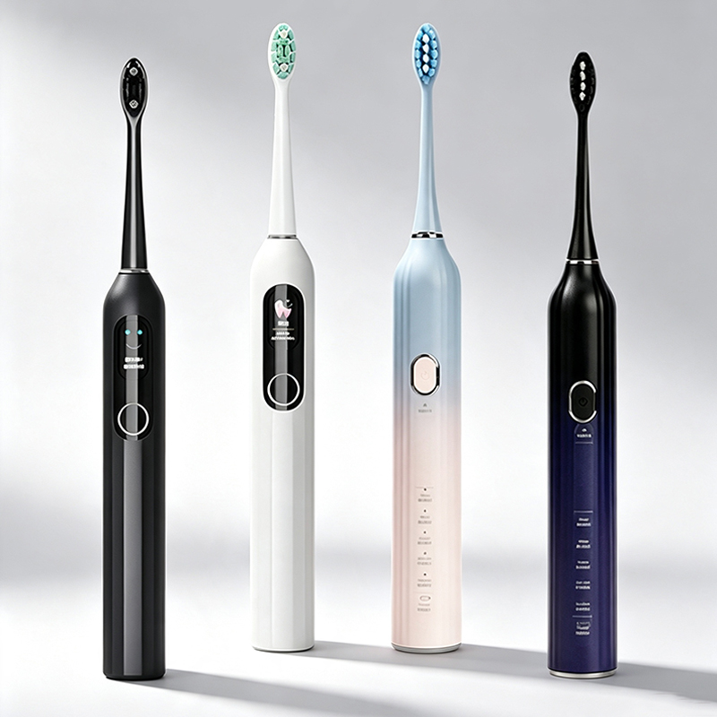 Electric Toothbrush Sonic - 音波振動電動歯ブラシスマート 5 モード IPX7 防水 LCD