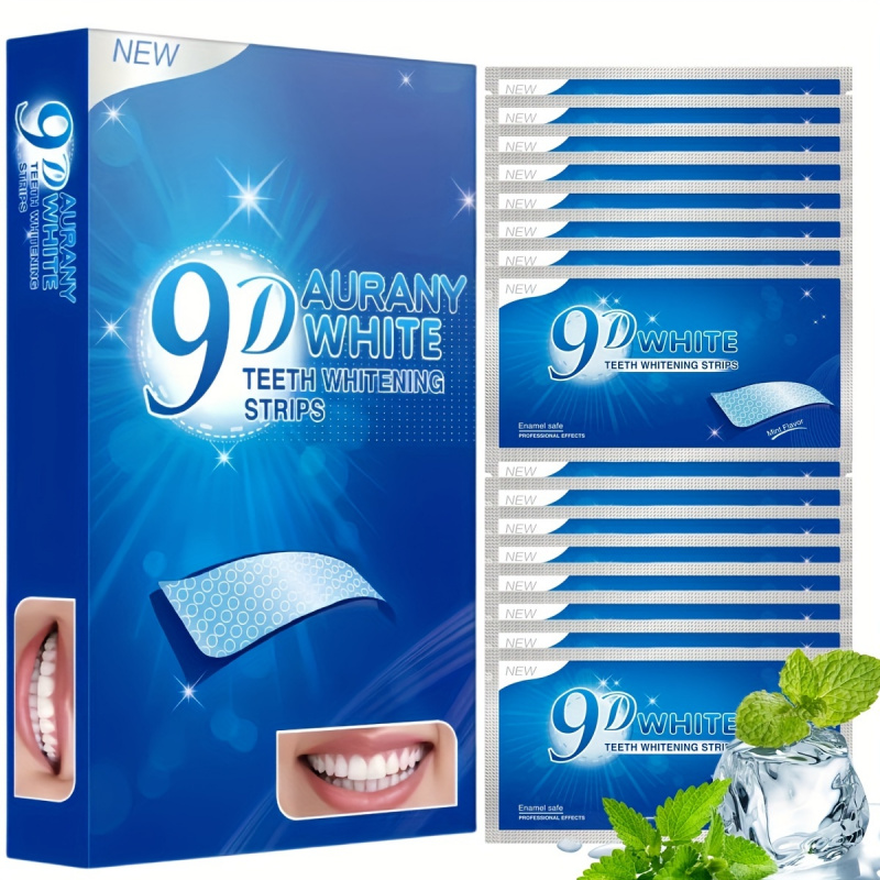 Teeth Whitening Gels - 9D Aurany ホワイト歯ホワイトニング ストリップ 21 ペア、6%