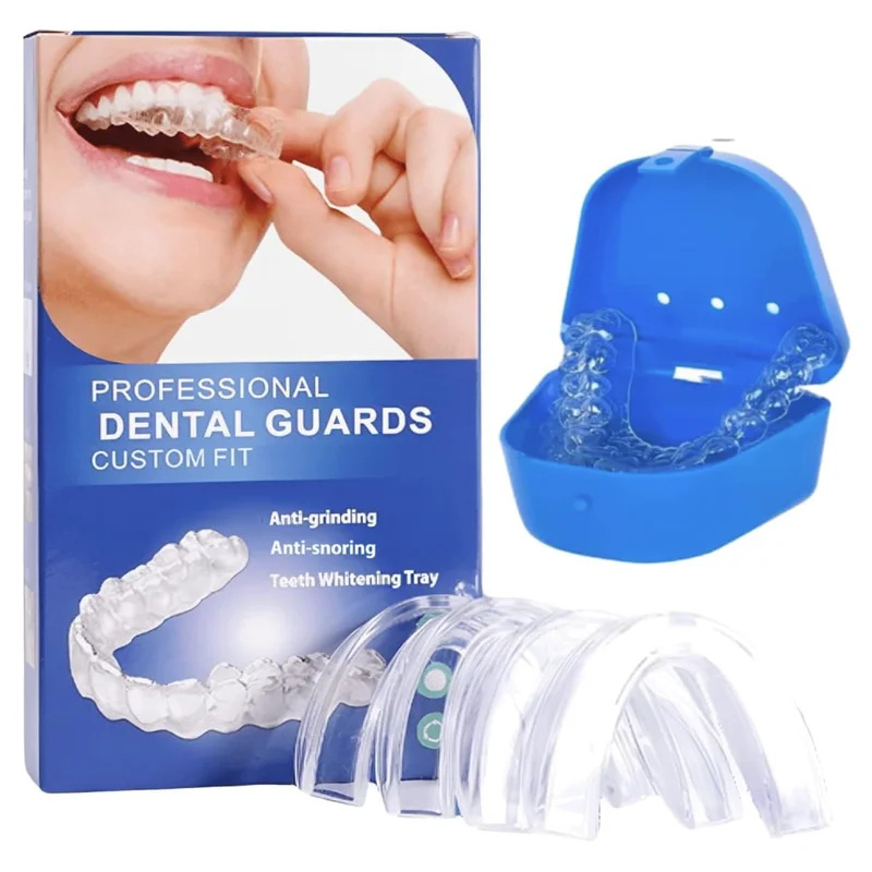 Dental Guard Night - ベストセラー 4個入り/箱 歯ぎしり防止マウスガード 成形可能な歯用ナイトガード 大人用 歯ぎしり防止