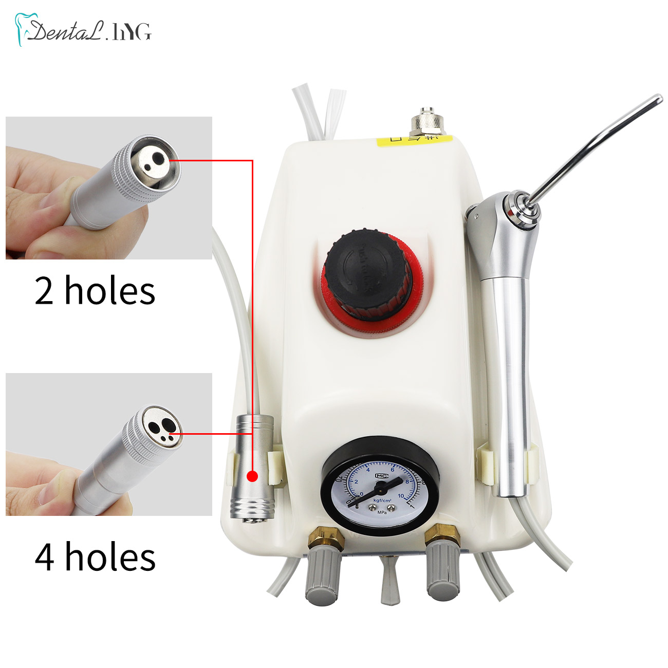 Teeth Whitening That Works - ポータブル歯科用エアタービンユニット,歯科用機器,プラスチックシェル,3方向注射器,2〜4穴,エアコンプレッサー,歯のホワイトニング