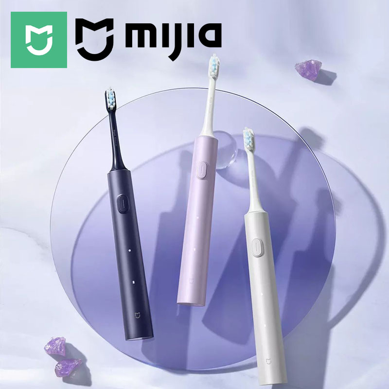 Electric Toothbrush Sonic - MIJIA T302 電動音波歯ブラシ USB 充電充電式大人用防水電子ホワイトニング歯歯ブラシ