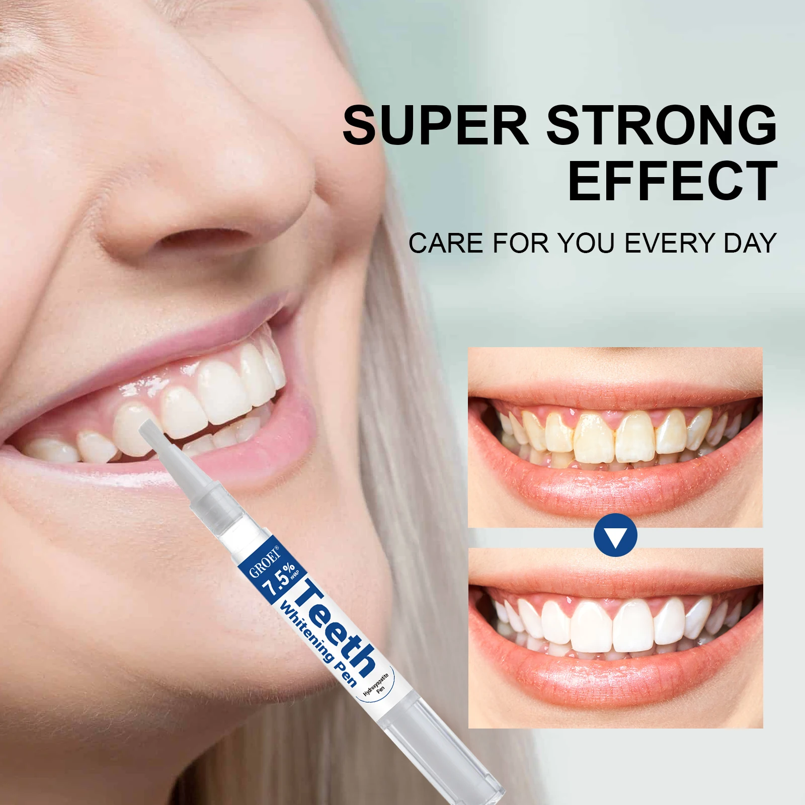 ヒドロキシアパタイト歯のホワイトニングペンまばゆい白いステイ - Teeth Whitening Levels のレビューと価格