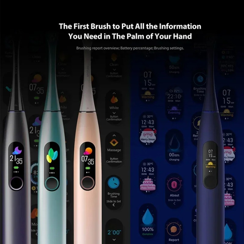 Oclean X Pro ソニック電動歯ブラシ ホワイトニン - Electric Toothbrush Sonic のレビューと価格