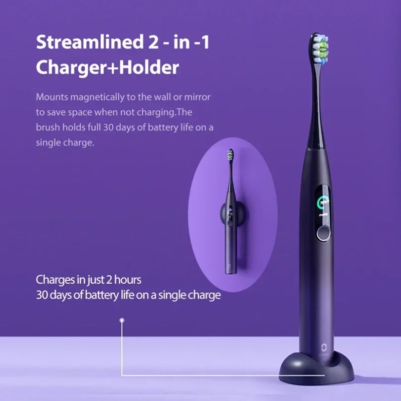 Oclean X Pro ソニック電動歯ブラシ ホワイトニン - Electric Toothbrush Sonic のレビューと価格