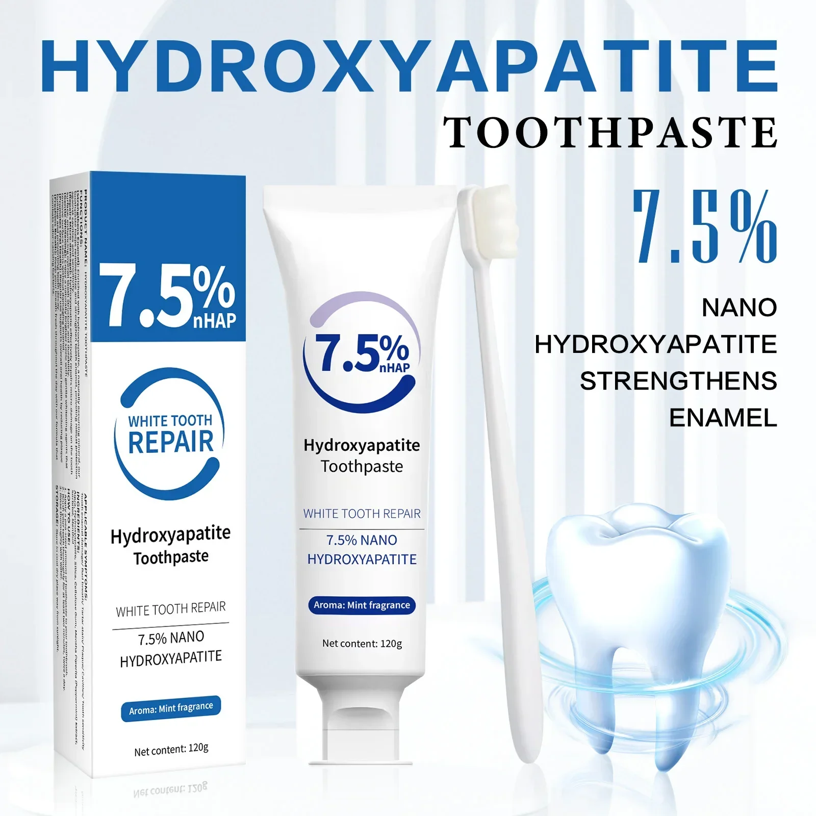 歯磨き粉＆ホワイトニングペンキット - ハイドロキシアパタイ - Teeth Whitening That Works のレビューと価格
