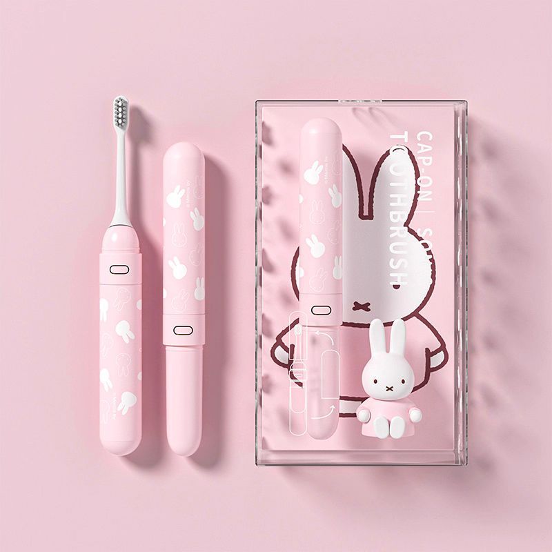 ミッフィー かわいいアニメウサギ 電動歯ブラシ ソフトファー - Electric Toothbrush Sonic のレビューと価格