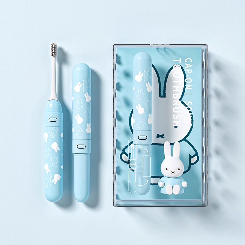 ミッフィー かわいいアニメウサギ 電動歯ブラシ ソフトファー - Electric Toothbrush Sonic のレビューと価格