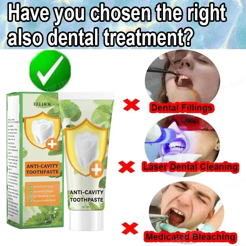 虫歯予防歯磨き粉は、虫歯を修復し、除去し、歯垢を除去し、歯を - Teeth Whitening That Works のレビューと価格