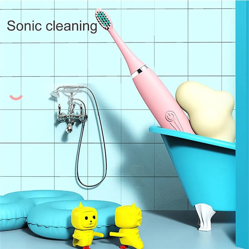 子供のための交換用ヘッド付き電動歯ブラシ,充電式,カラフル, - Electric Toothbrush Sonic のレビューと価格