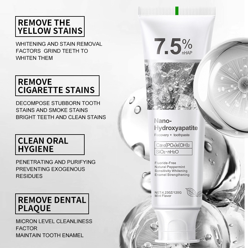 7.5% ハイドロキシアパタイトプロバイオティクスホワイトニ - Teeth Whitening That Works のレビューと価格