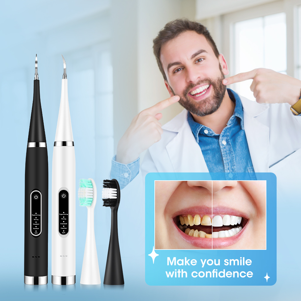 歯のホワイトニング用電動歯クリーナー,歯磨き粉,歯のホワイト - Electric Toothbrush Sonic のレビューと価格
